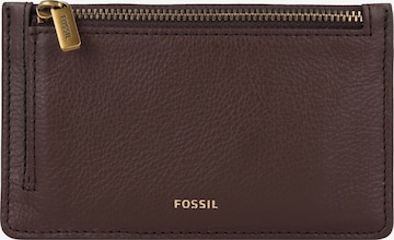 FOSSIL Key Ring 'Logan' in Brown: front