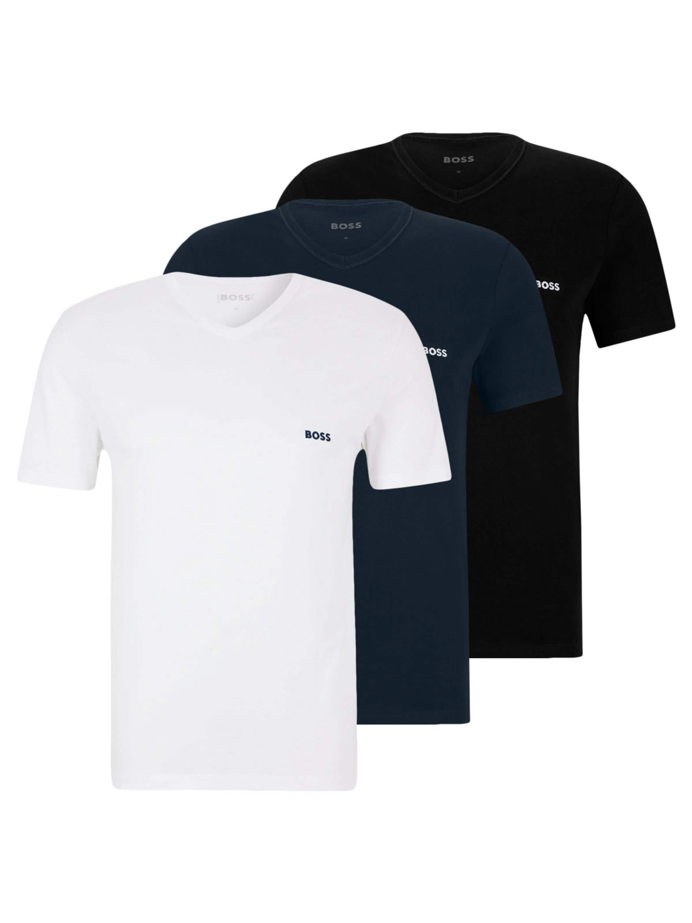BOSS Shirt 'Classic V-Neck' in S in Dark blue, Item view