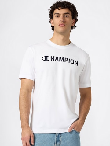 Champion Authentic Athletic Apparel Shirt in White: front