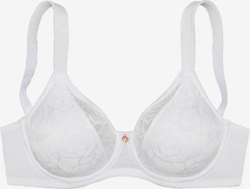 Reggiseno di NUANCE in bianco: frontale