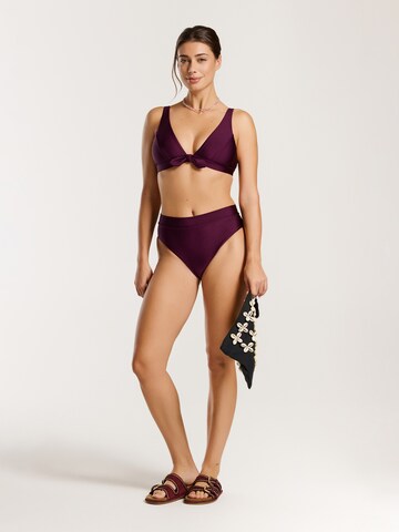 Shiwi Triangle Bikini in Purple