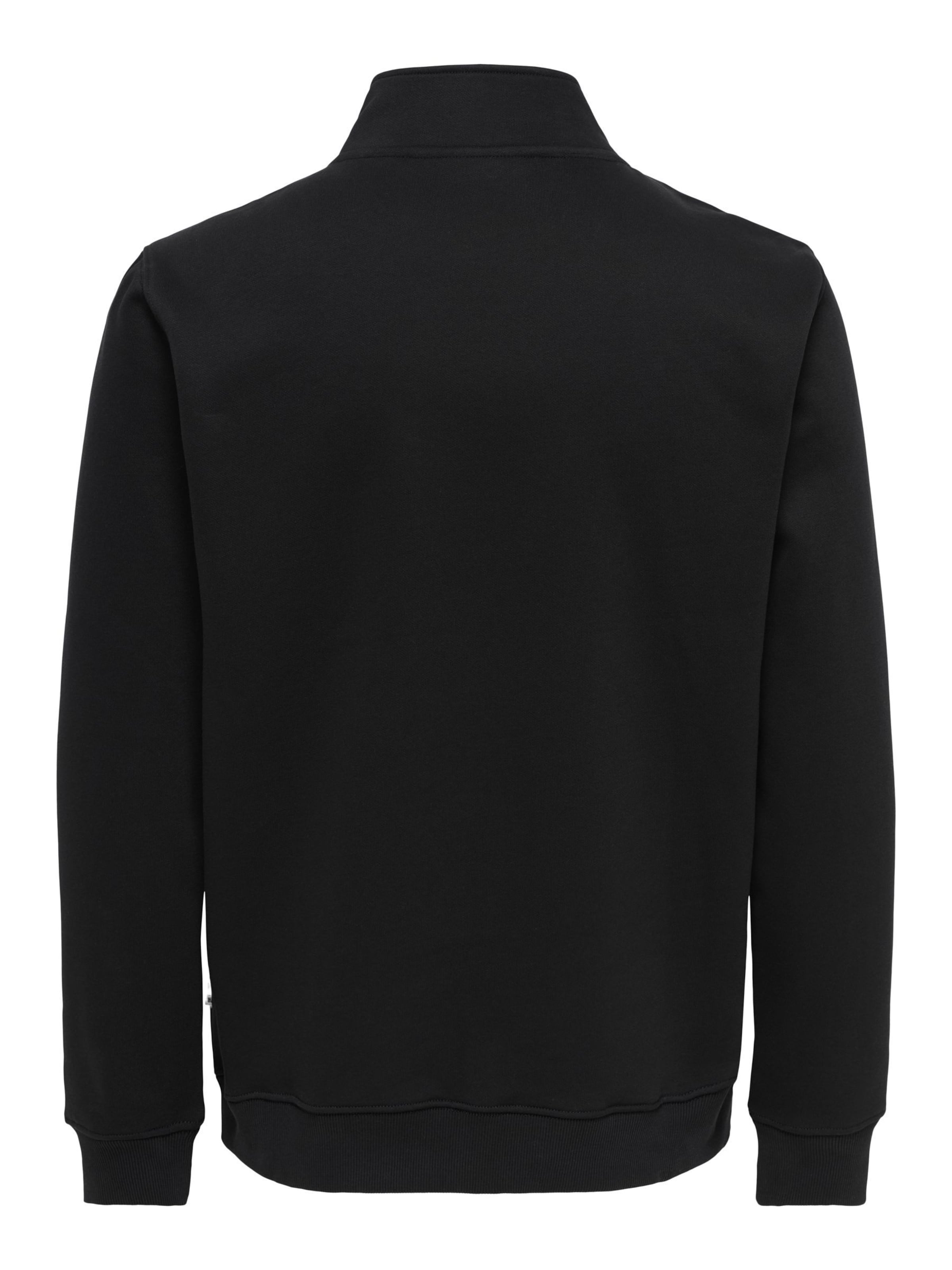 Only & Sons Sweatshirt 'ONSConnor' in Schwarz