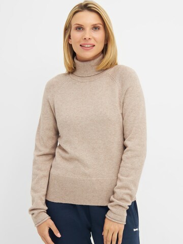 BENCH Pullover in Beige: predná strana