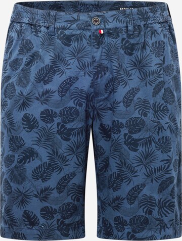 Regular Pantalon chino 'Henry' FQ1924 en bleu : devant