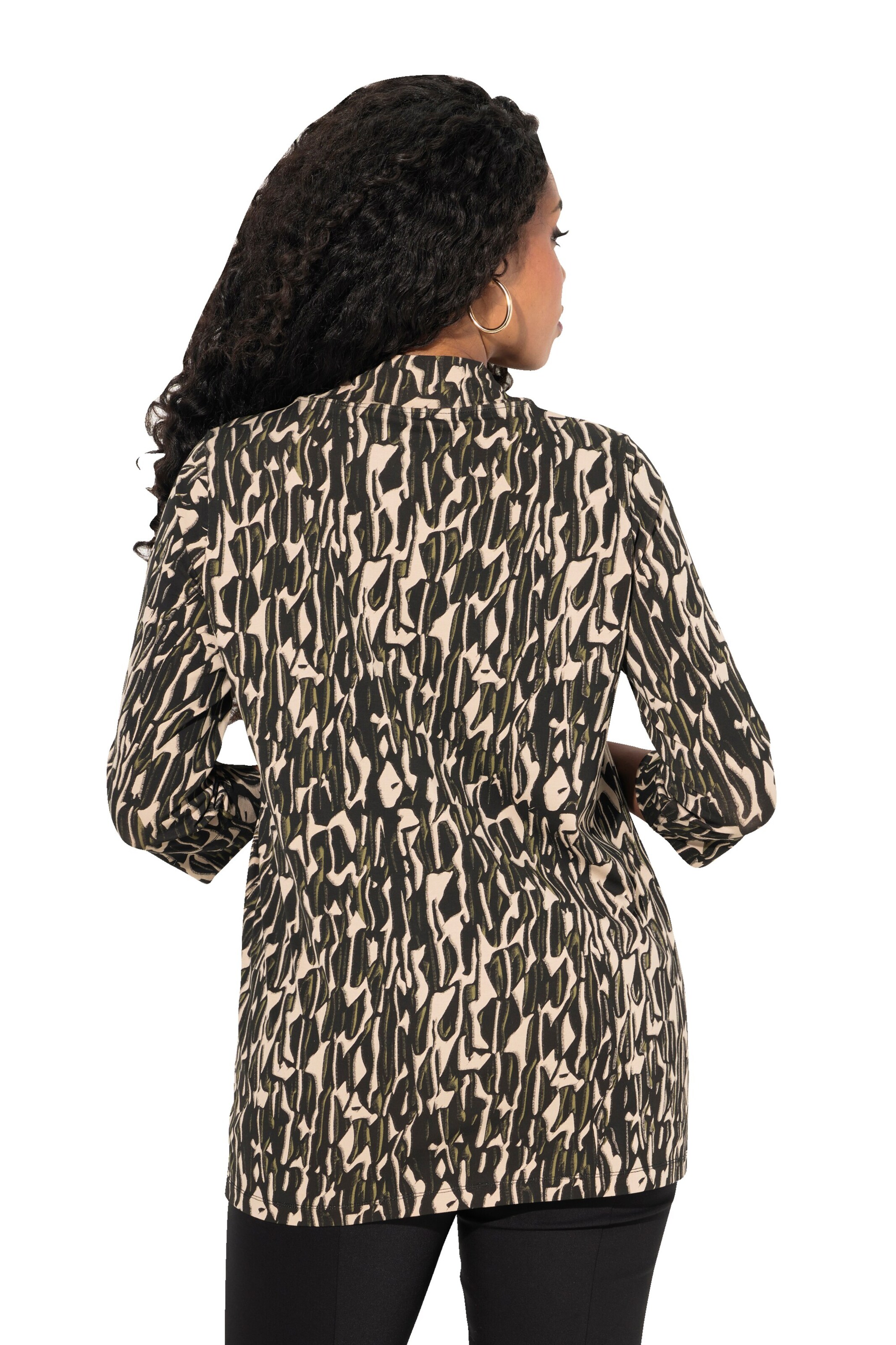 Ulla Popken Bluse in Schwarz