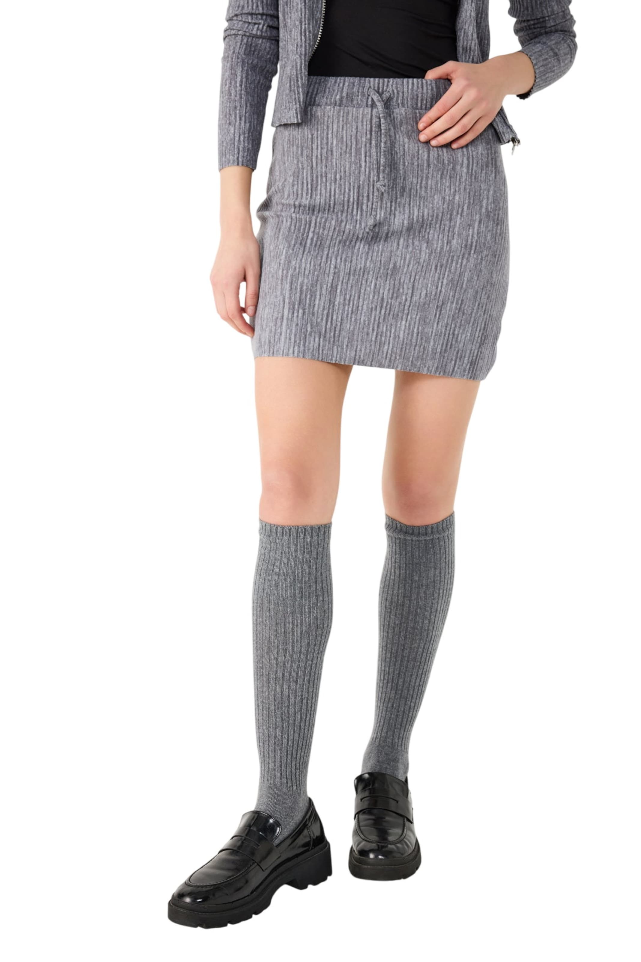 No Matter What Rock in Grau: Vorderseite