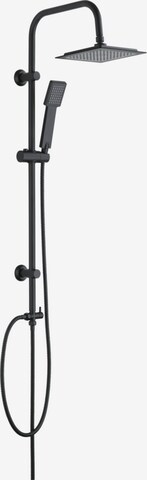 Wenko Shower Accessories 'Cuadro' in Black: front