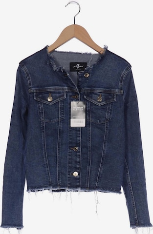 7 for all mankind Jacke XS in Blau: predná strana