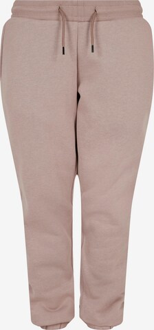 Urban Classics Tapered Bukser i pink: forside