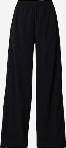 ADIDAS ORIGINALSWide Leg/ Široke nogavice Hlače 'ADIBREAK' - crna boja: prednji dio