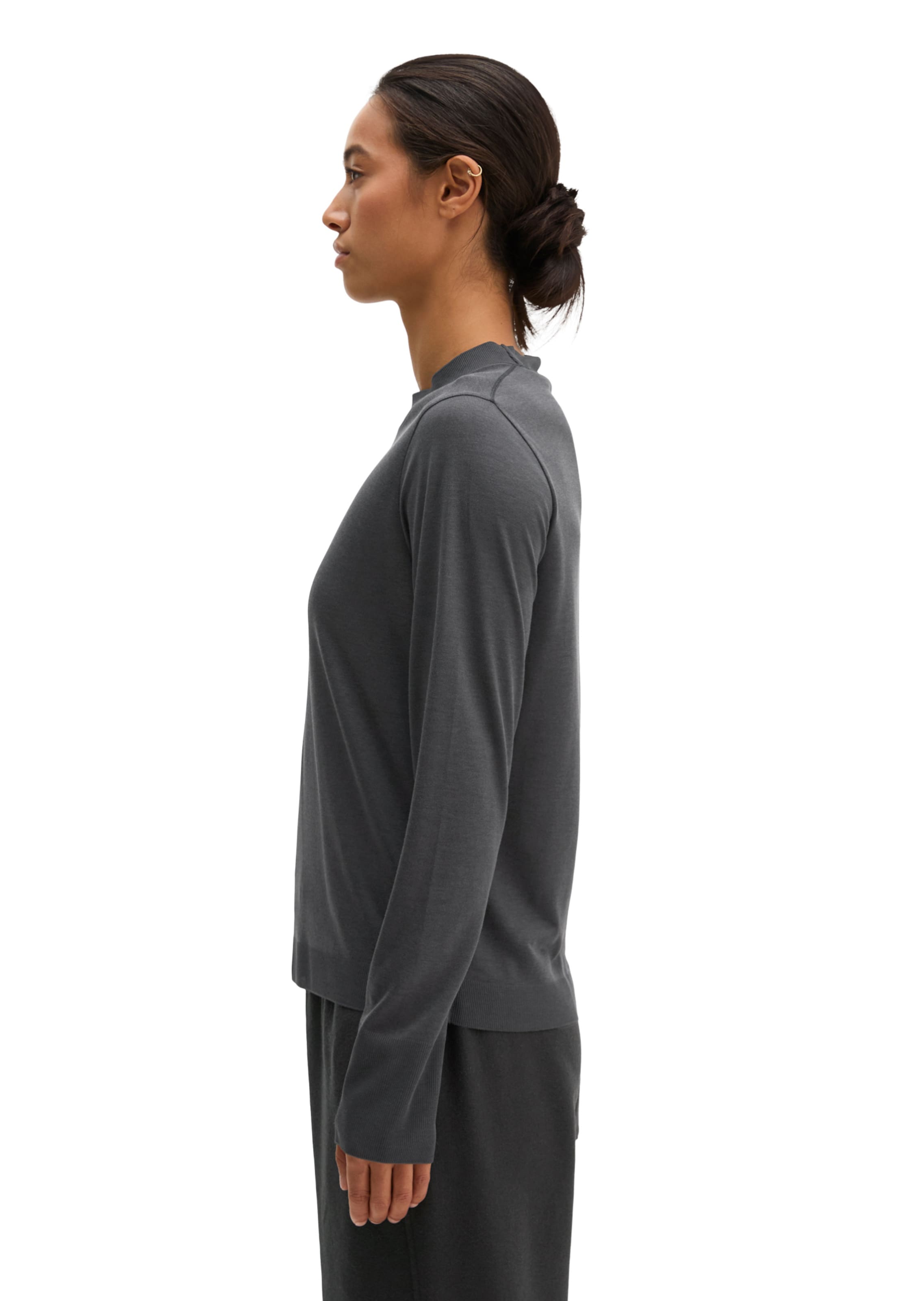 Marc O'Polo Shirt in Grey: side