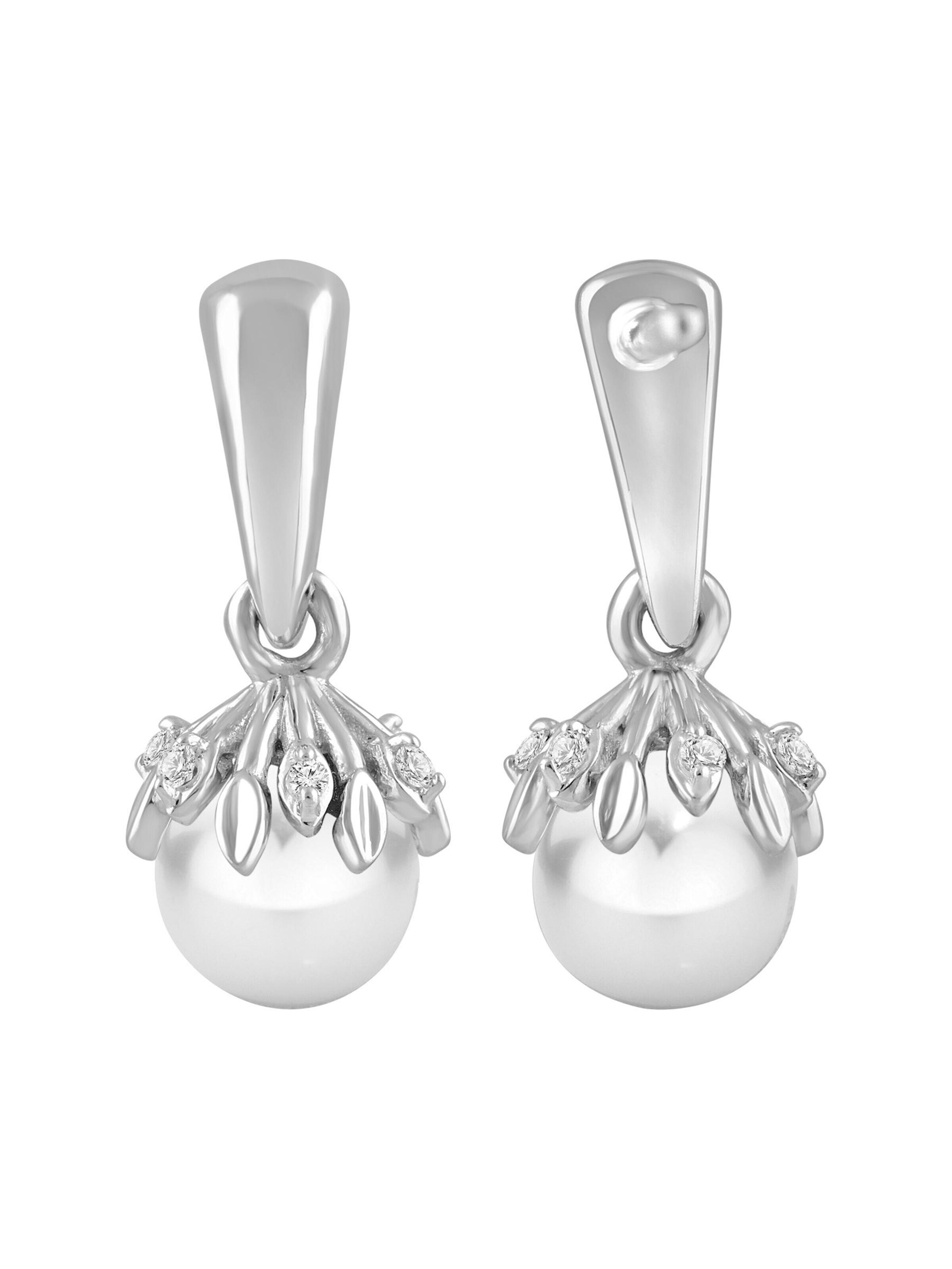 Diamant Exquis - Pendientes en plata