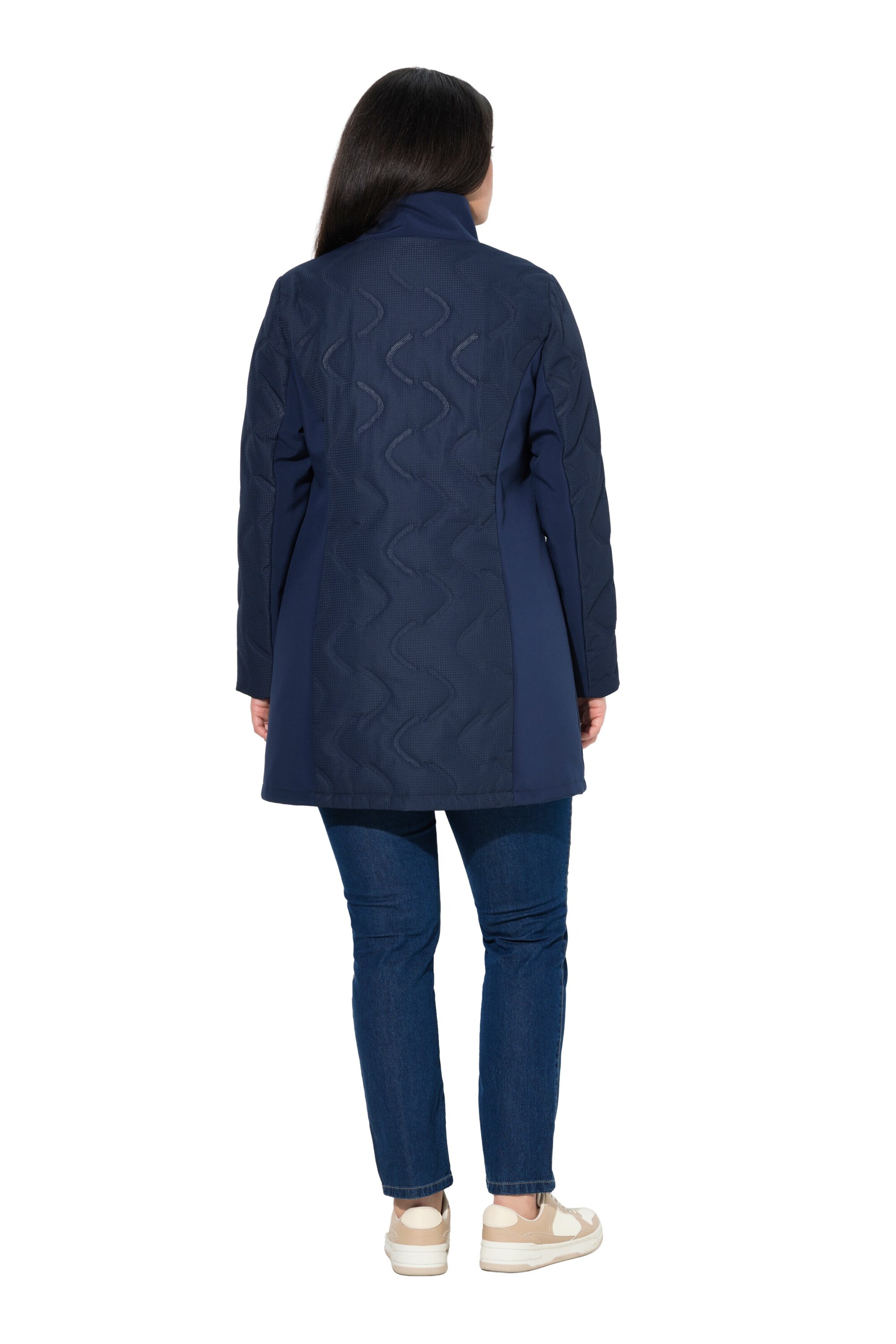 Ulla Popken Winter Jacket in Blue