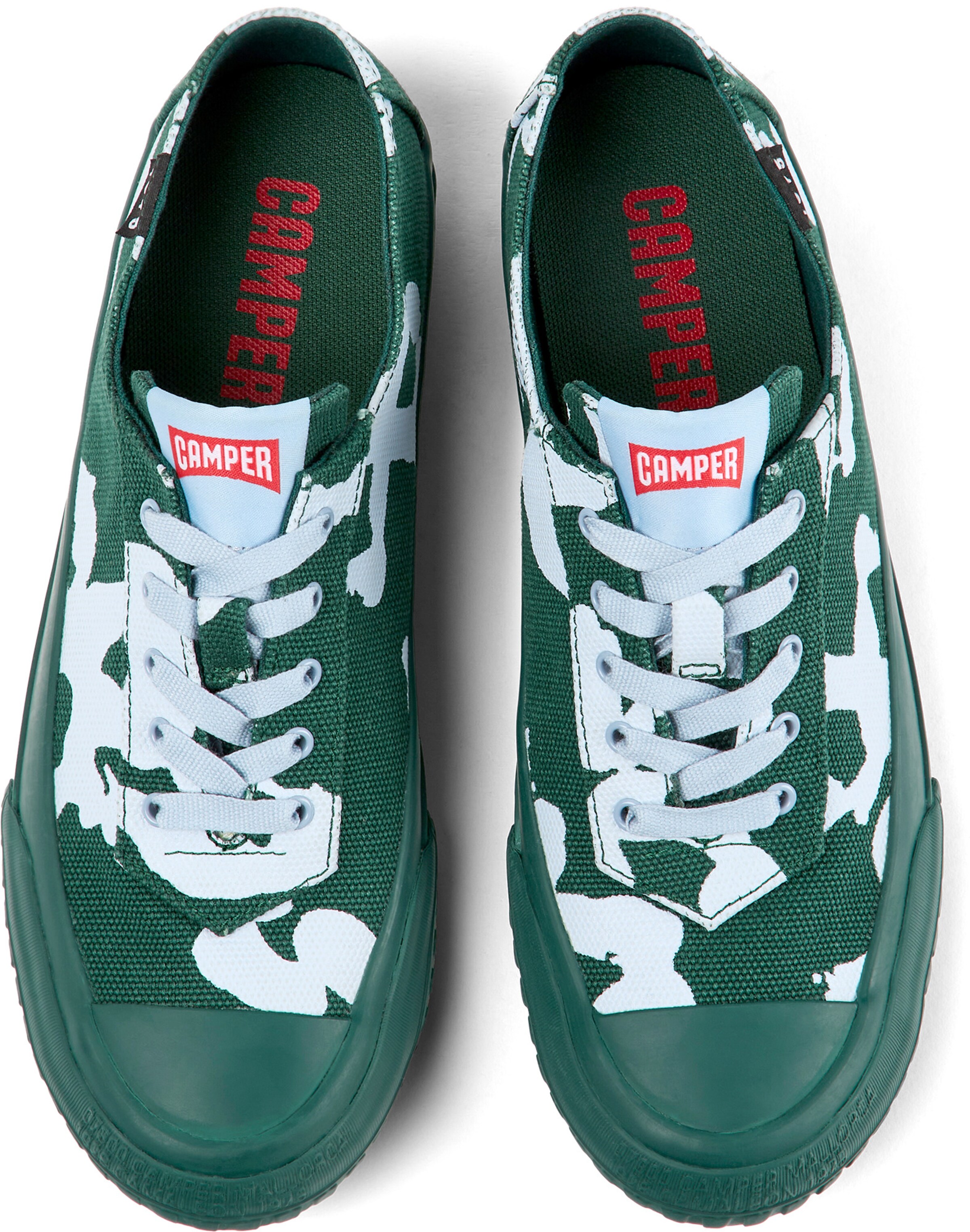 CAMPER Platform trainers ' Camaleon 1975 ' in Green
