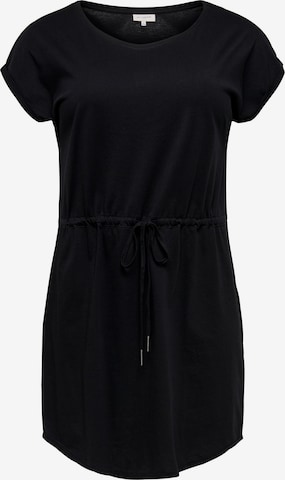 ONLY Carmakoma Φόρεμα 'April' σε μαύρο: μπροστά
