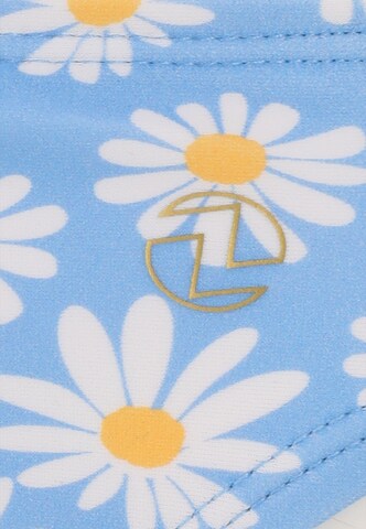 ZigZag Bandeau Bikini 'Carly' in Blauw
