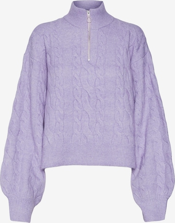 VERO MODA - Pullover 'Philine' em roxo: frente