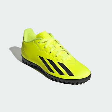 ADIDAS PERFORMANCE Sportschoen 'X Crazyfast Club TF' in Geel