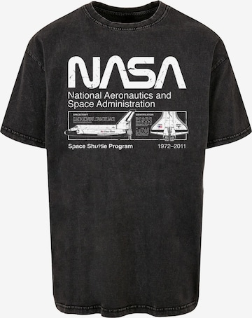 Maglietta 'Nasa - Space Shuttle Program' di ABSOLUTE CULT in grigio: frontale