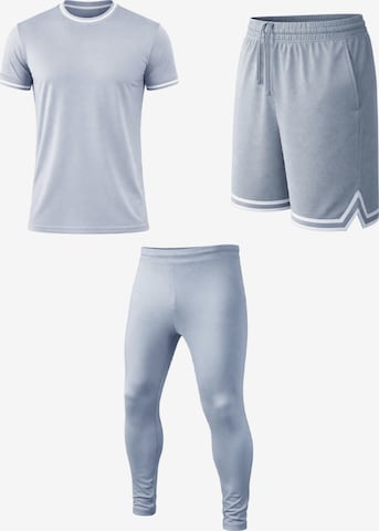 PANTONECLO Sports suit 'Flex' in Grey: front
