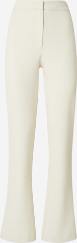 RÆRE by Lorena Rae Slim fit Trousers in White: front