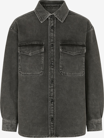 NORR Pusero 'Caddie' värissä harmaa: etupuoli