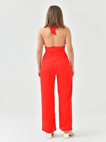 WOMAN VISION Jumpsuit in Rot