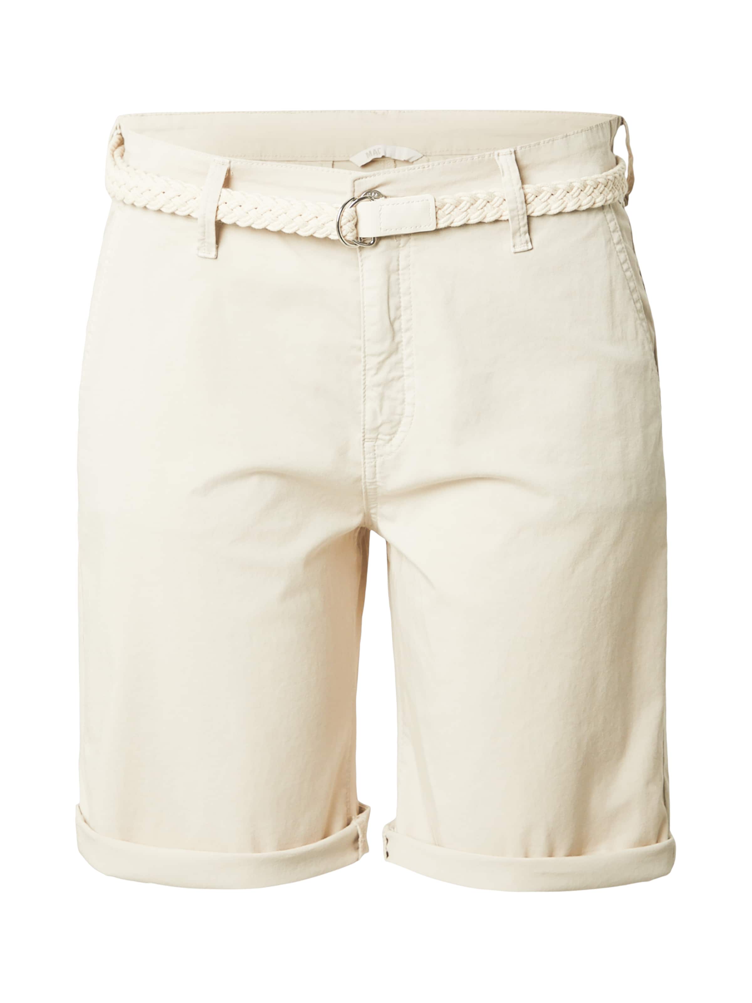 MAC Παντελόνι τσίνο σε μπεζ: μπροστά