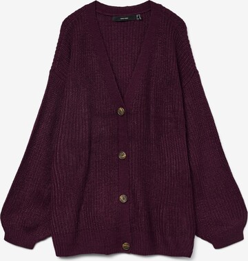 Vero Moda Curve - Cárdigan en rojo: frente