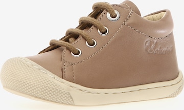 NATURINO First-Step Shoes 'Cocoon' in Grey: front