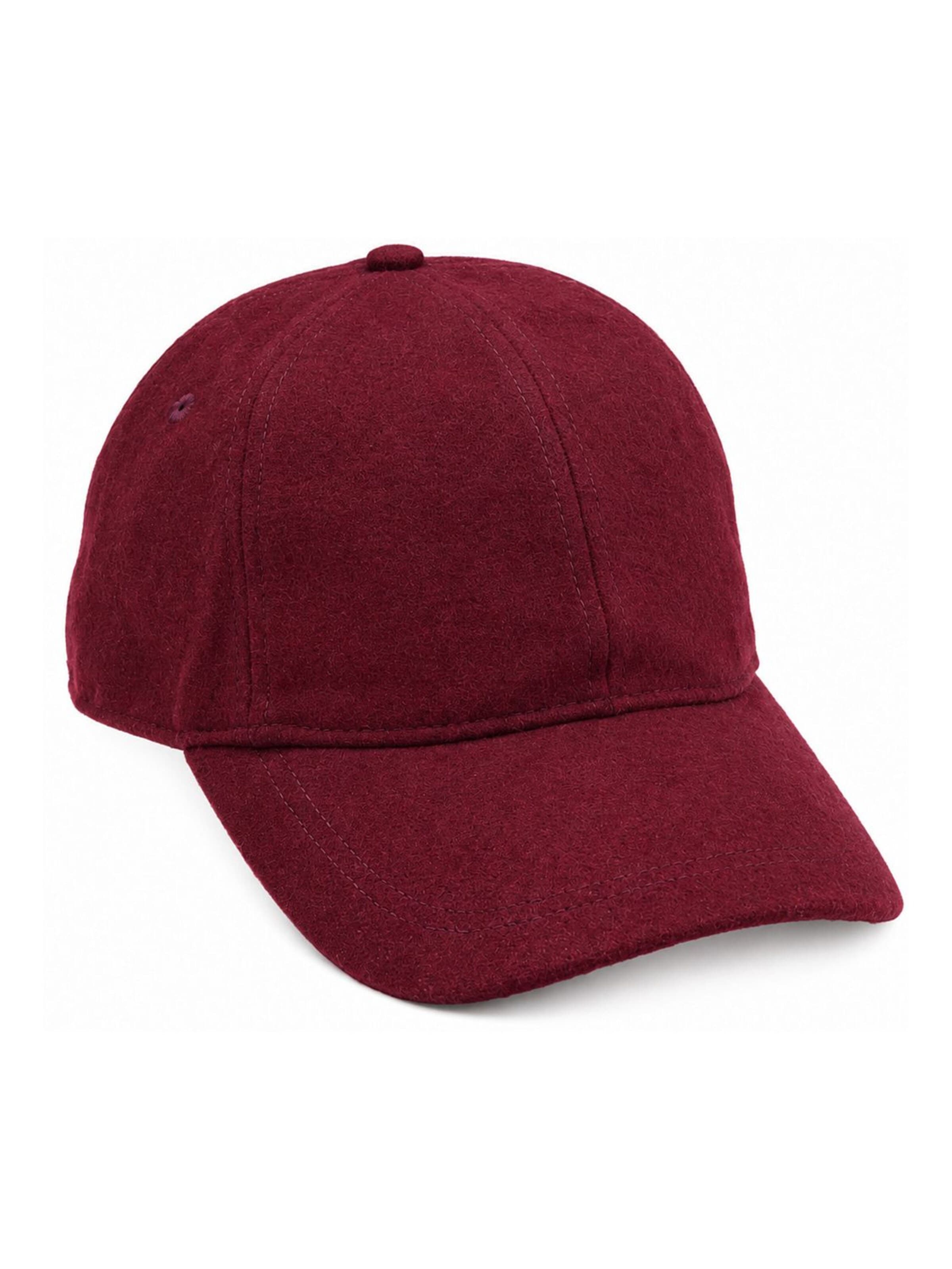 Casquette Suitable en rouge : devant