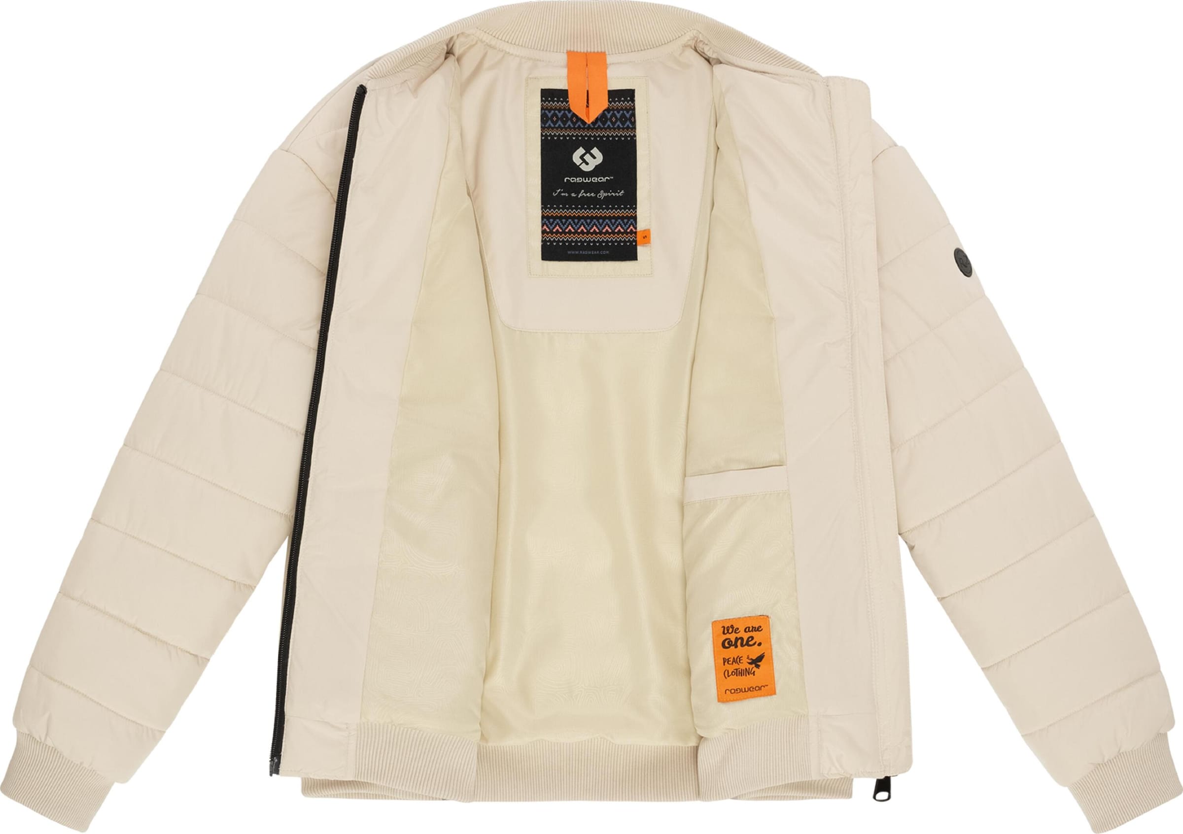 Ragwear Kevad-sügisjope 'Bombina', värv beež