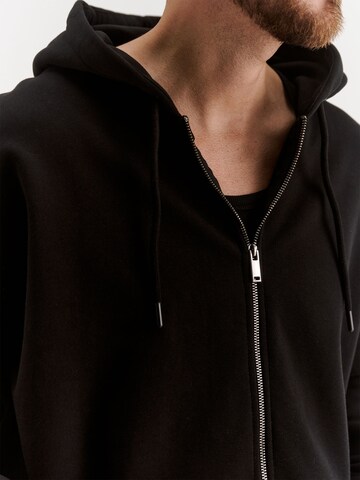 NCO Sweatjacke in Schwarz