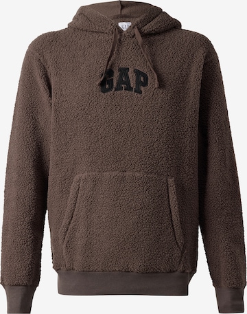 GAPSweater majica - smeđa boja: prednji dio