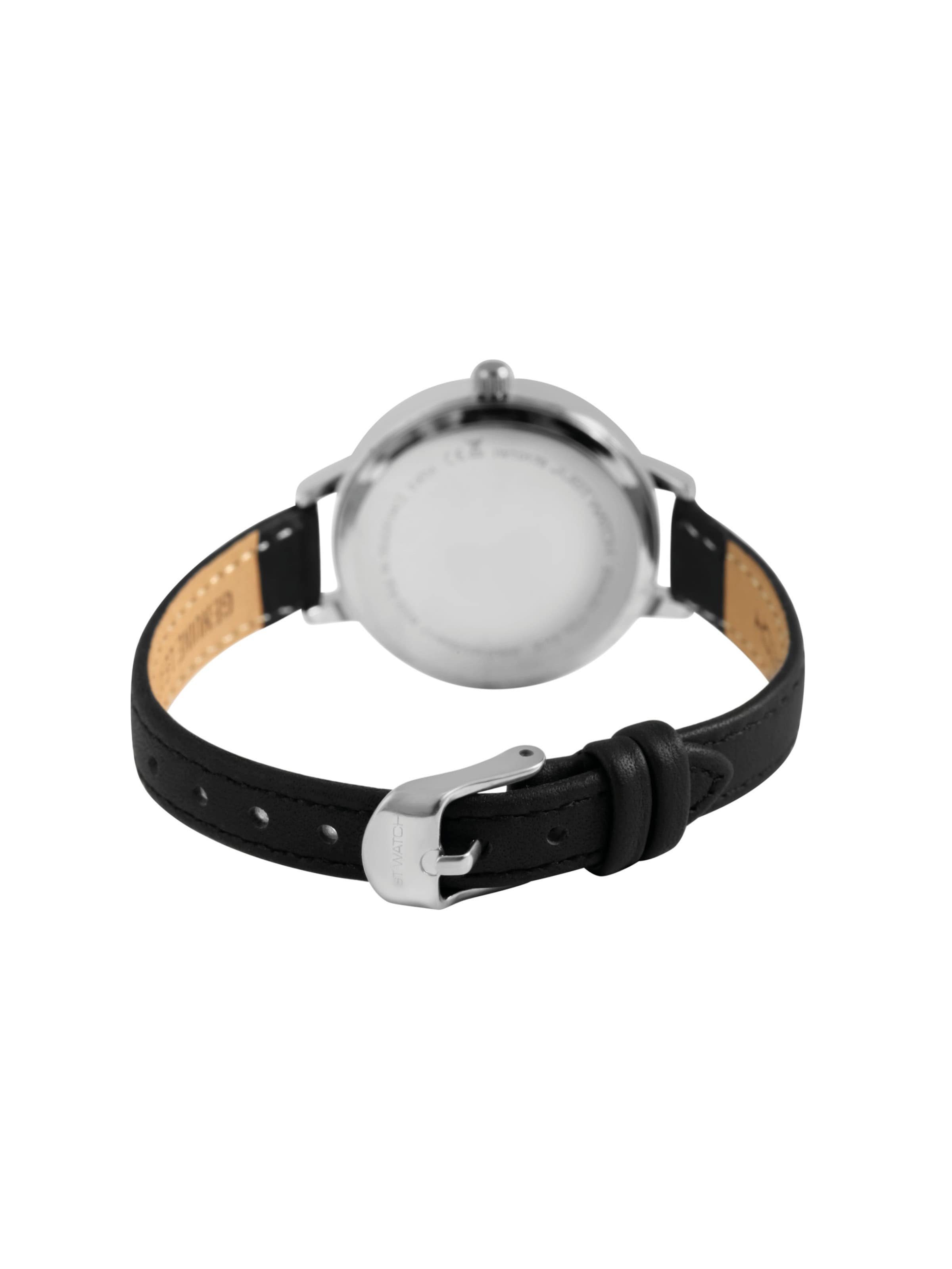 Just Watch Analog Watch 'Skylar, Mineralglas' in Black