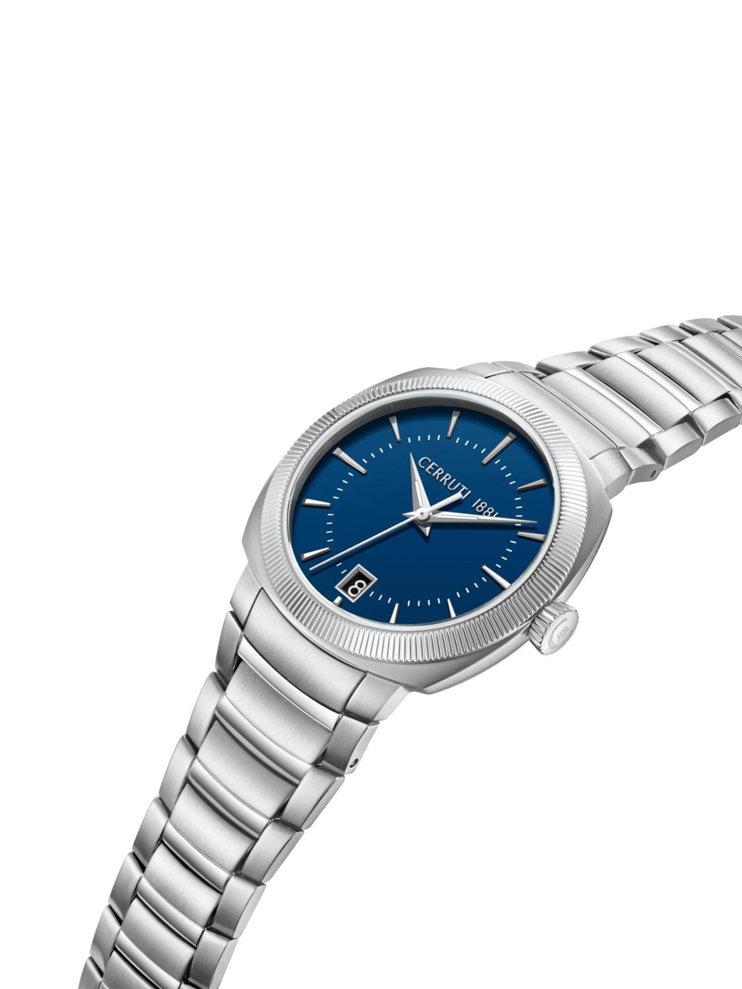 CERRUTI 1881 Analoog horloge 'Date watch FORLI' in Zilver