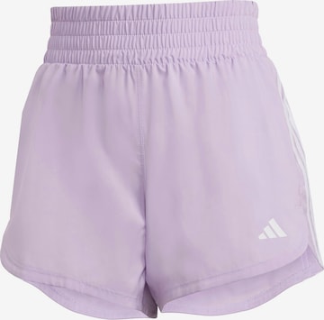 Pantalon de sport 'PACER' ADIDAS PERFORMANCE en violet : devant