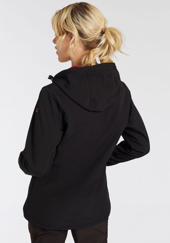 KILLTEC Outdoorjacke in Schwarz