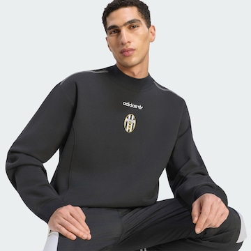 ADIDAS PERFORMANCE Αθλητική μπλούζα φούτερ 'Juventus Turin EQT' σε μαύρο