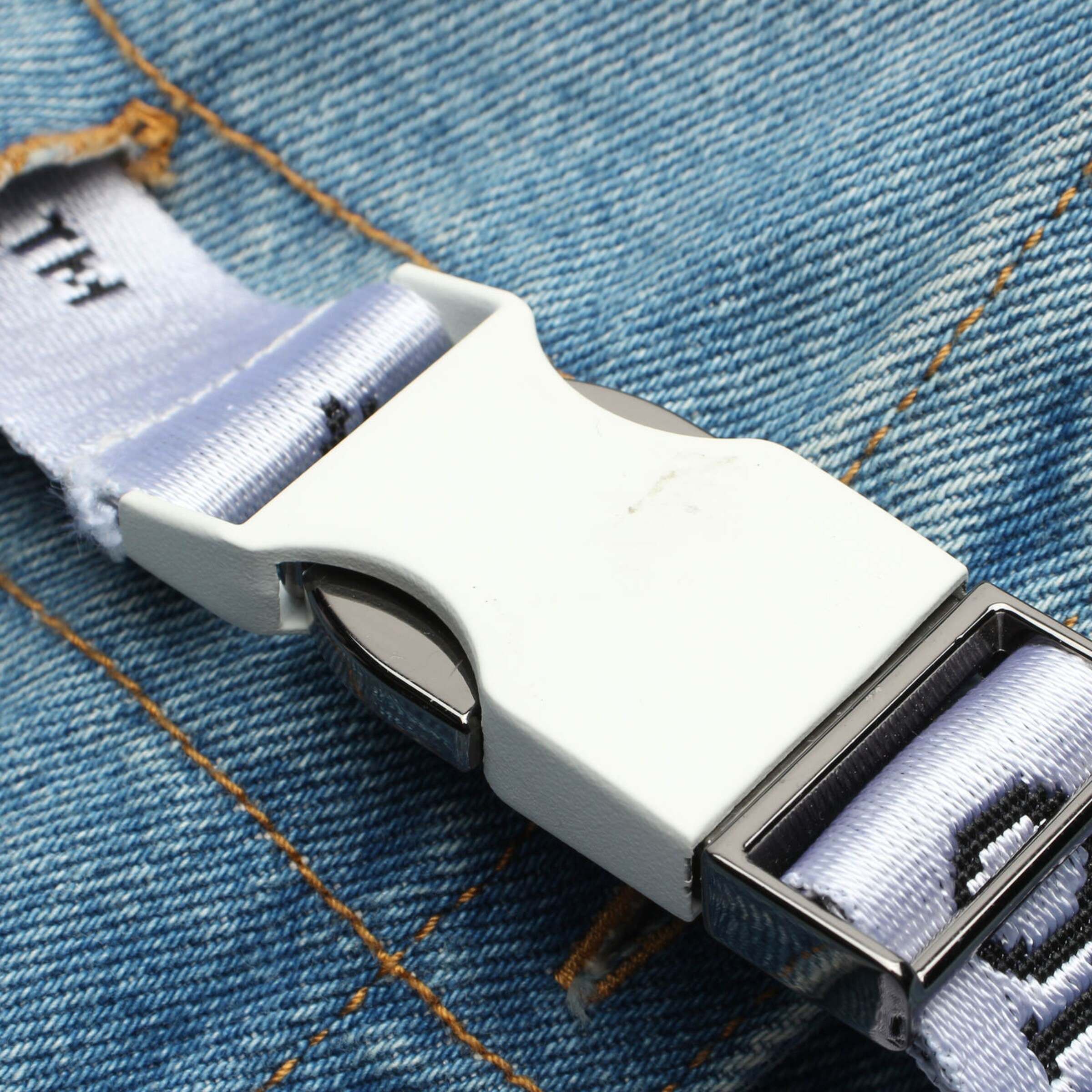 Off-White Jacket & Coat in XS in Blue