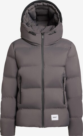 Veste d’hiver 'Liev2' khujo en gris : devant