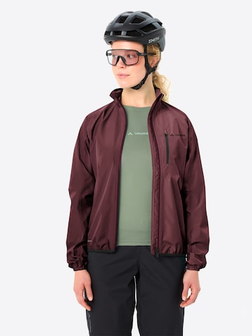 VAUDE Sportjacke 'Drop' in Braun