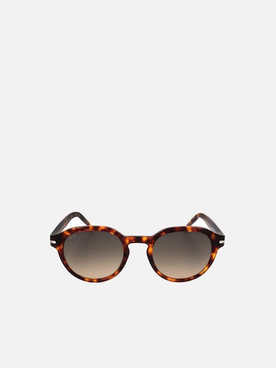 HUGO BOSS Zonnebril 'Hugo Boss BOSS 1721/S Green horn 50/22/145 MAN Sunglasses' in 50 in de kleur Bruin, Productweergave