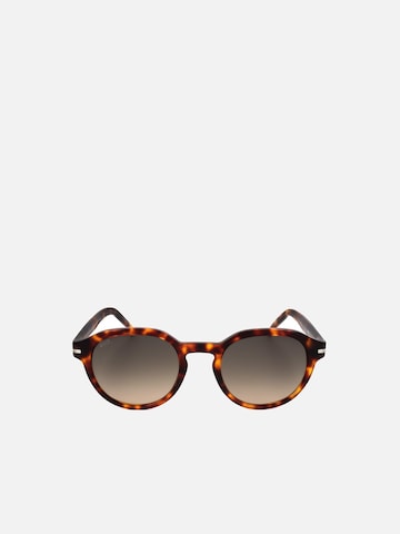 HUGO BOSS Sonnenbrille 'Hugo Boss BOSS 1721/S Green horn 50/22/145 MAN Sunglasses' in Braun: Vorderseite