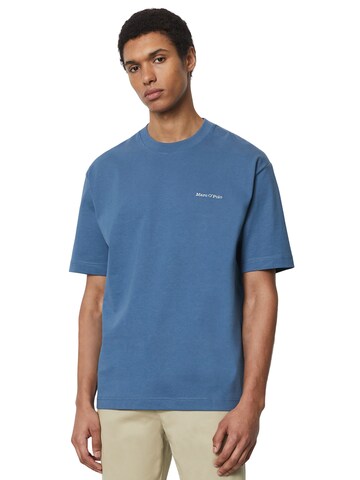 T-Shirt Marc O'Polo en bleu : devant