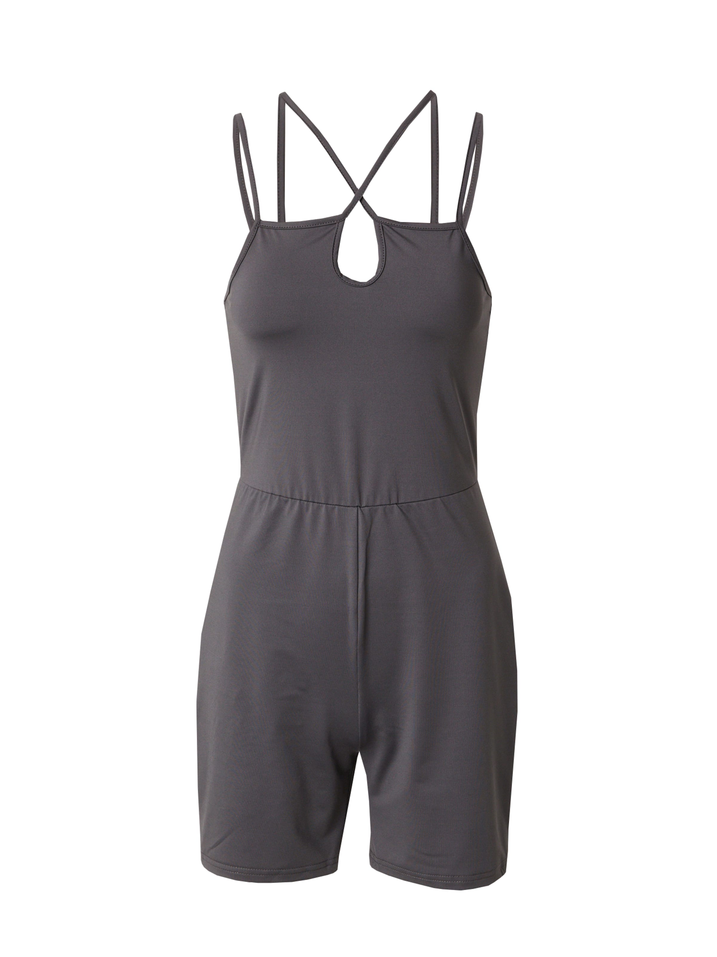 PIECES Jumpsuit 'ABINE' in Grey: front