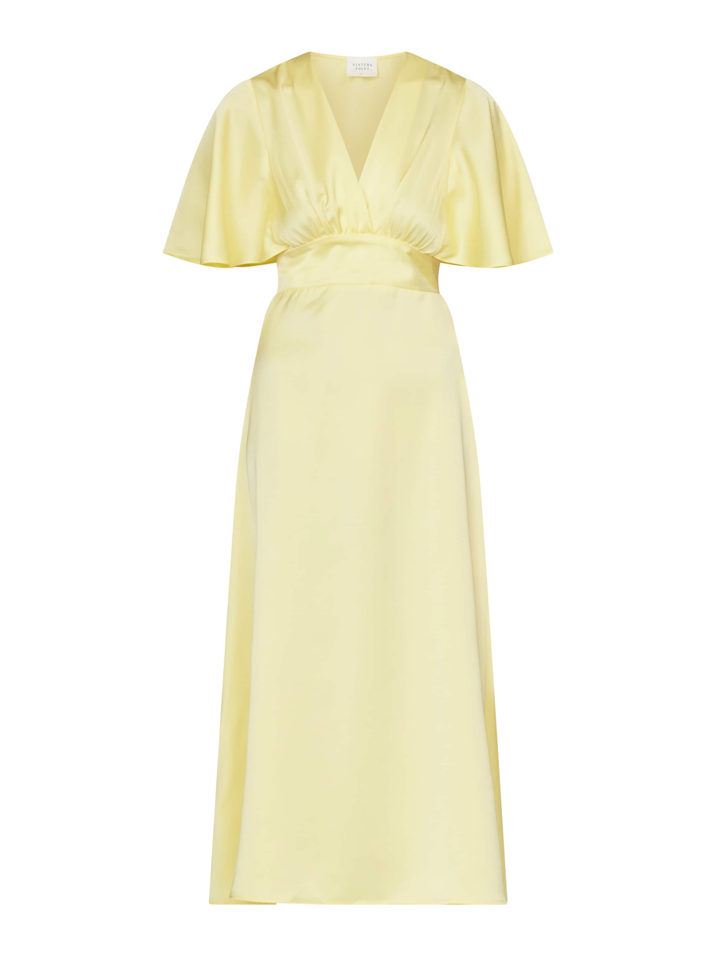 SISTERS POINT Kjole 'GISELA' i gul: forside