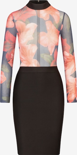 Trumpa kokteilinė suknelė iš Kraimod, spalva – raudona / juoda, Prekių apžvalga