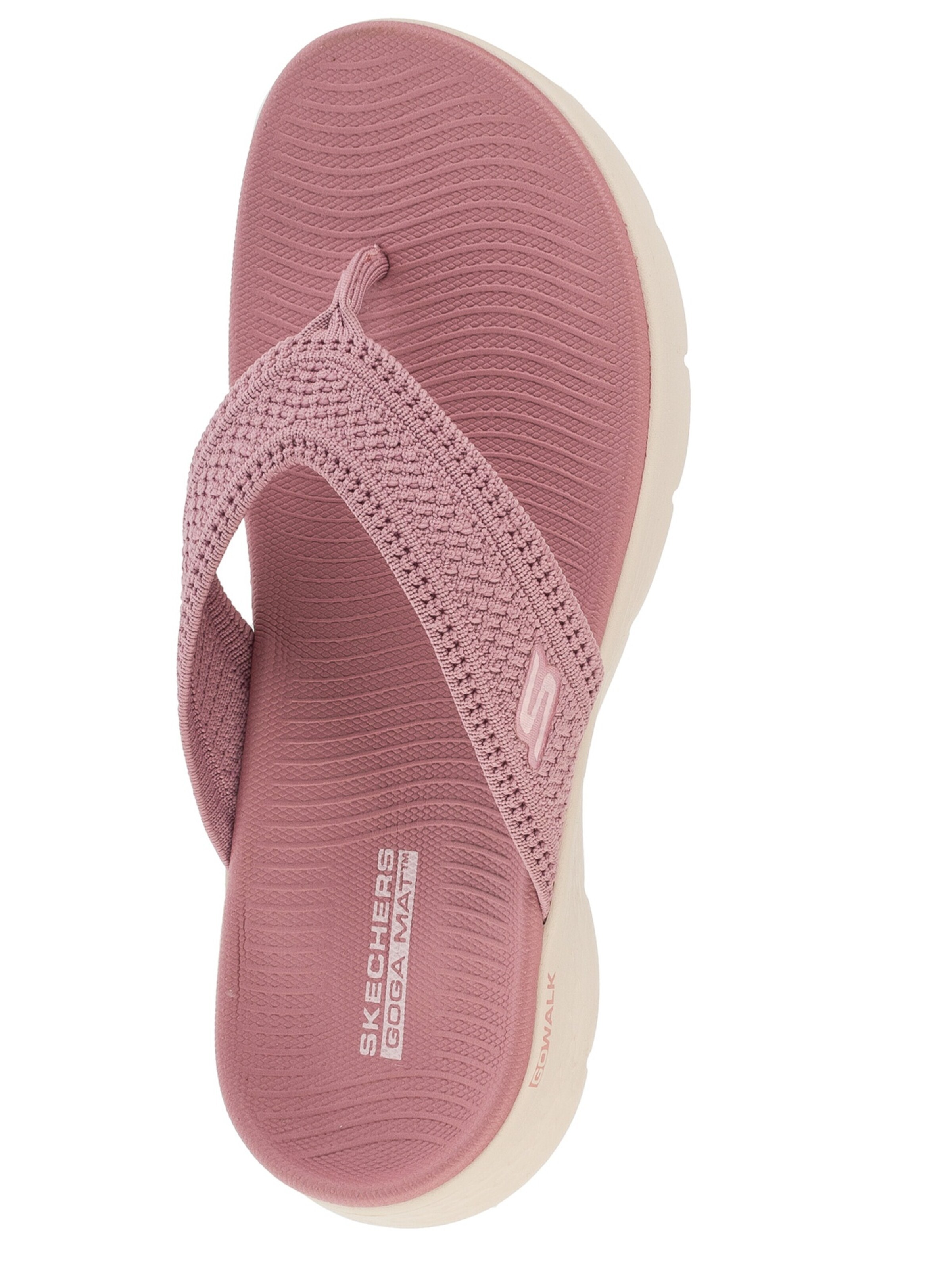 SKECHERS Сандали с разделител за пръстите 'Skechers Go Walk Flex Sandal - Holly' в лилав