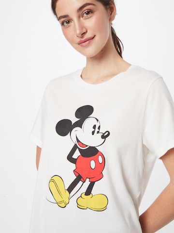 T-shirt 'Mickey' CATWALK JUNKIE en blanc